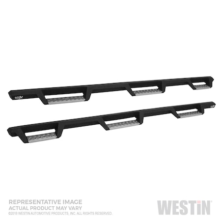 Westin HDX Stainless Drop Wheel-to-Wheel Nerf Step Bars 56-5347352